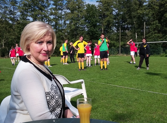 burgemeester te gast bij finale G sport finale G sport