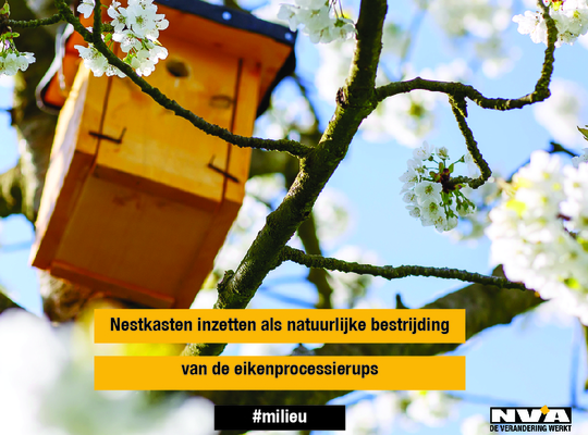 Nestkastjes tegen de eikenprocessierups
